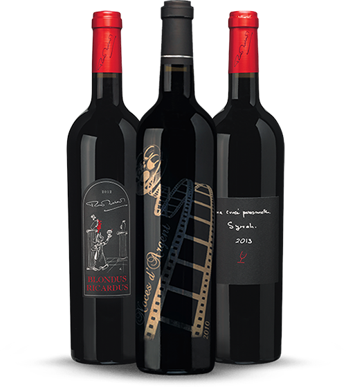 Vins Pierre Richard - collection vins d'auteur