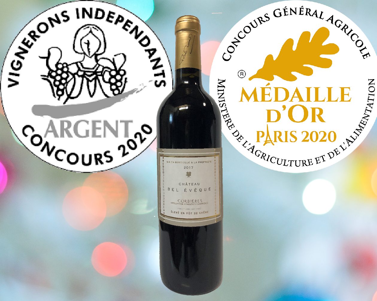 Vins Pierre Richard - CBE 2017 doublement Médaillé !